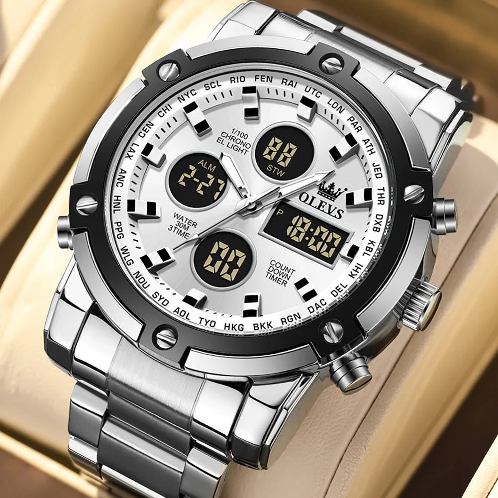 OLEVS Montre Électronique Homme - Kyoukaï