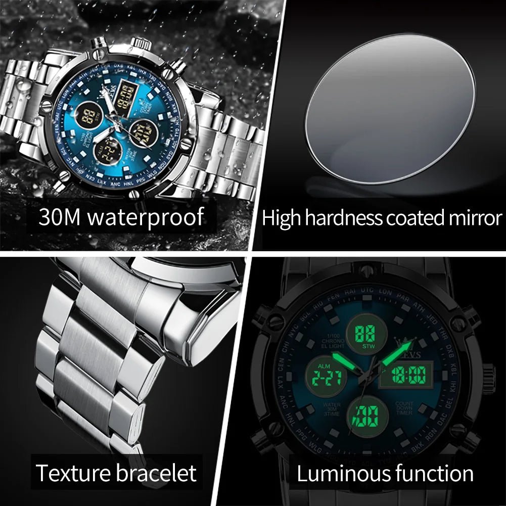 OLEVS Montre Électronique Homme - Kyoukaï
