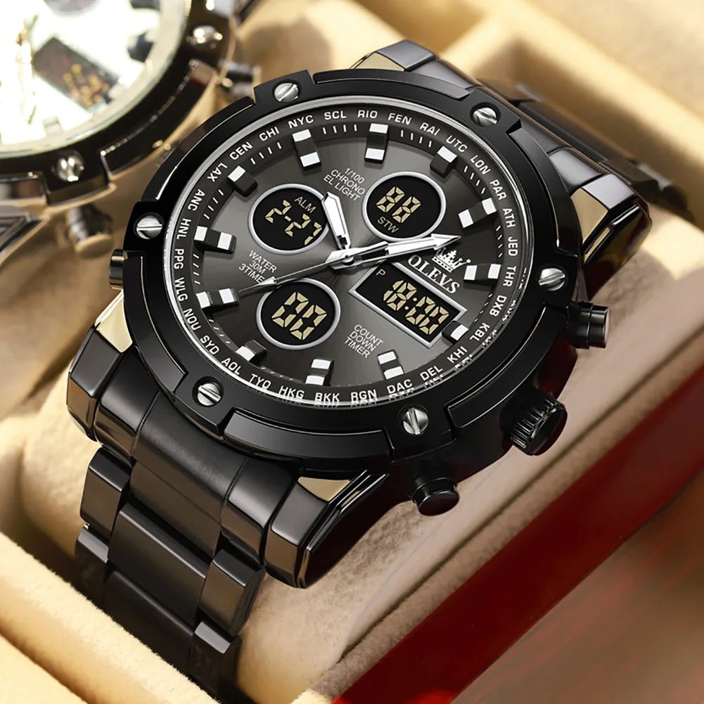 OLEVS Montre Électronique Homme - Kyoukaï