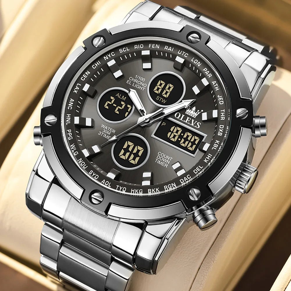 OLEVS Montre Électronique Homme - Kyoukaï