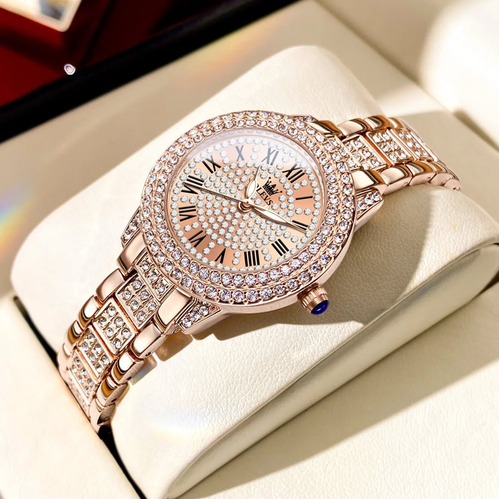 OLEVS Quartz Diamant Femme - Kyoukaï
