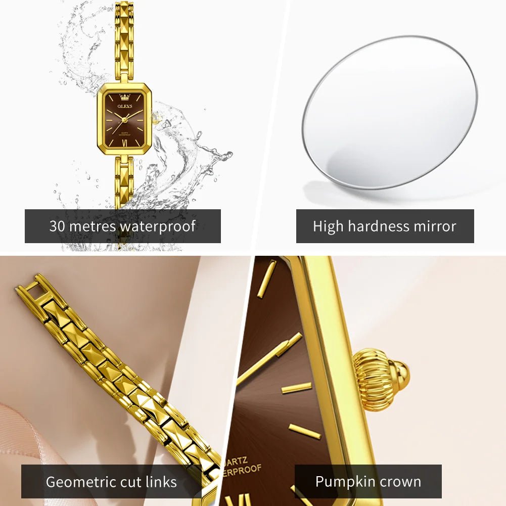 OLEVS Rectangle Or Femme - Kyoukaï