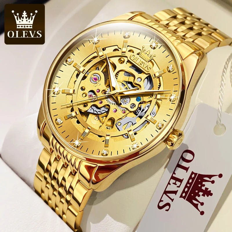 OLEVS Squelette Or Business - Kyoukaï