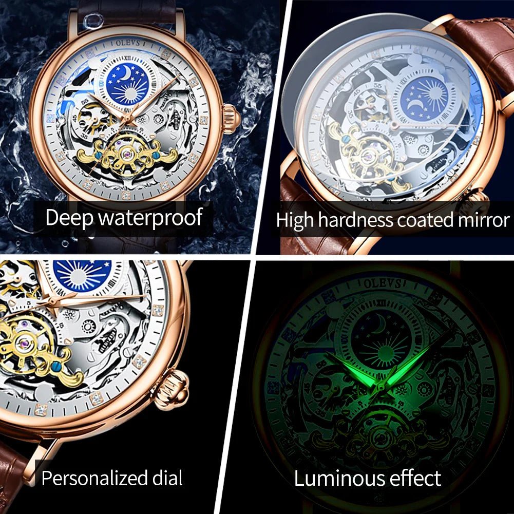 OLEVS Squelette Tourbillon - Kyoukaï
