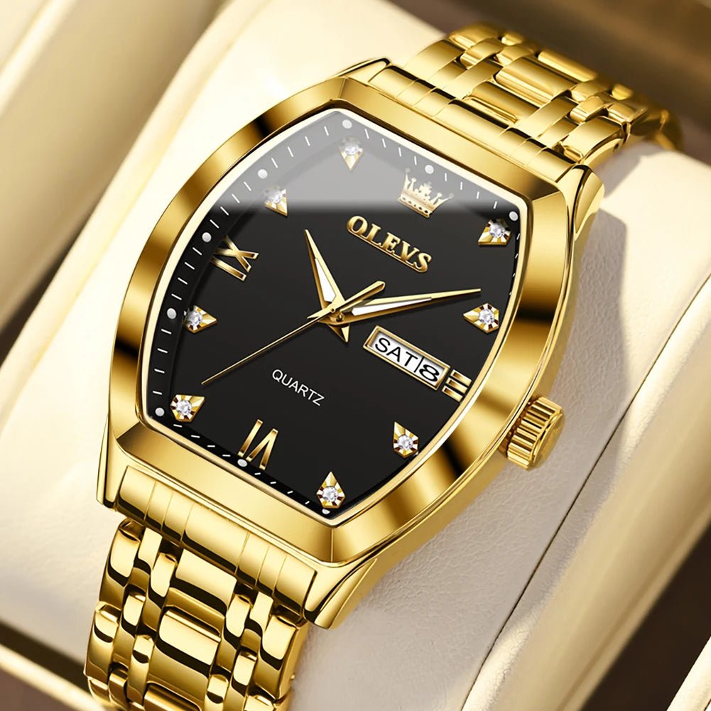 OLEVS Tonneau Quartz Homme - Kyoukaï