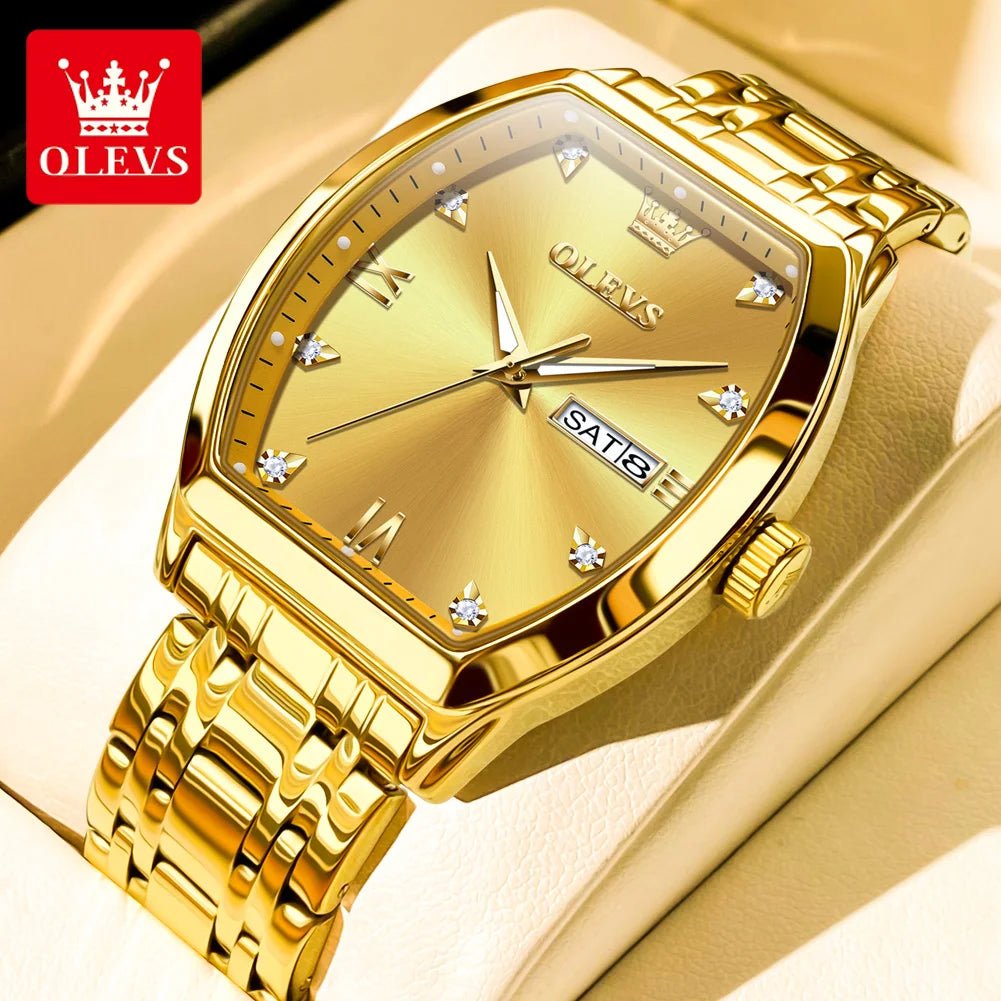 OLEVS Tonneau Quartz Homme - Kyoukaï