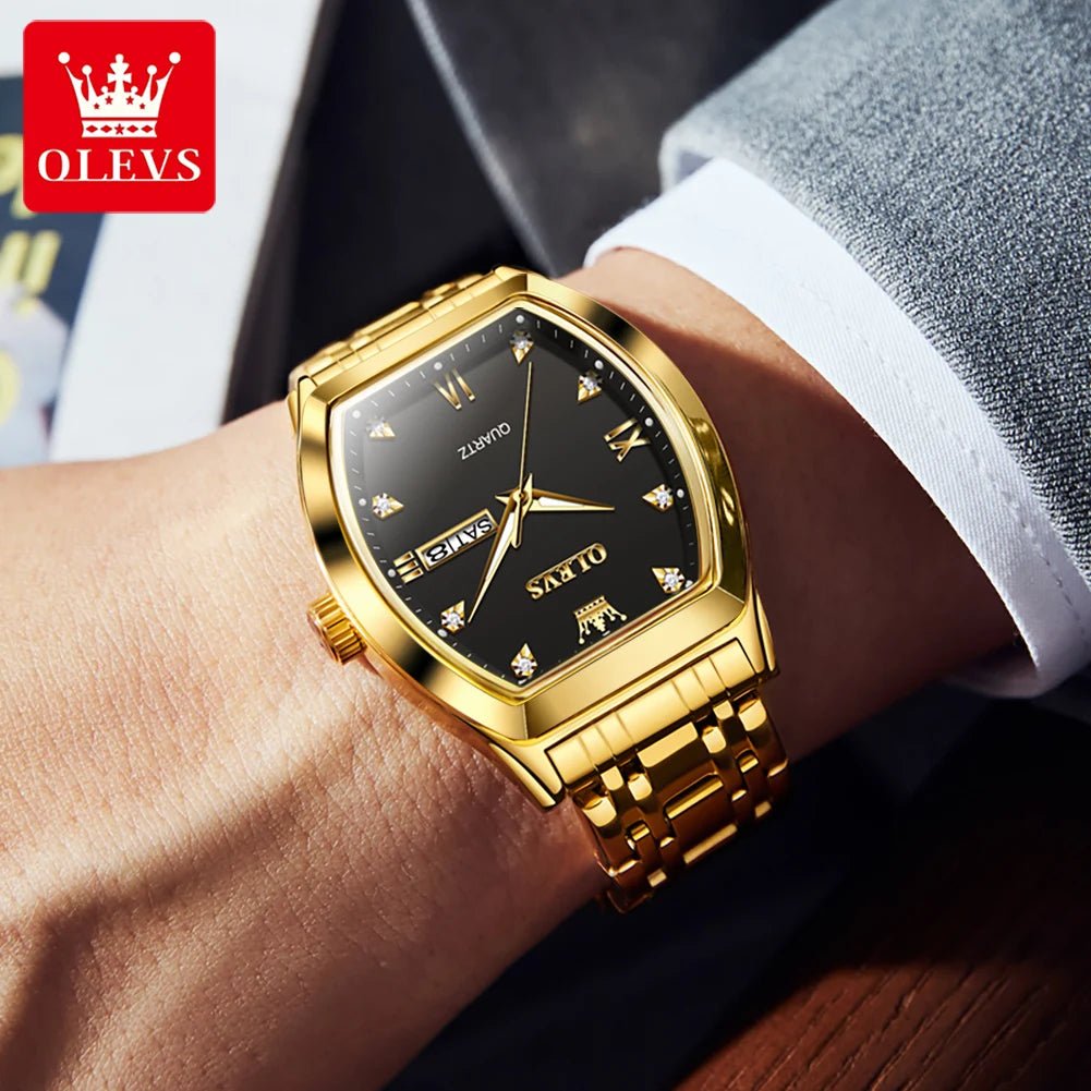 OLEVS Tonneau Quartz Homme - Kyoukaï