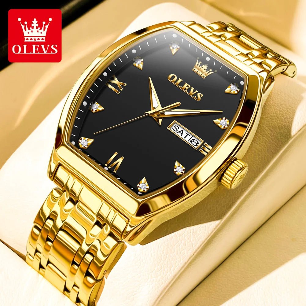 OLEVS Tonneau Quartz Homme - Kyoukaï