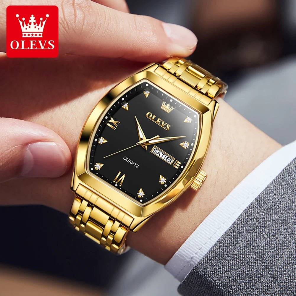 OLEVS Tonneau Quartz Homme - Kyoukaï