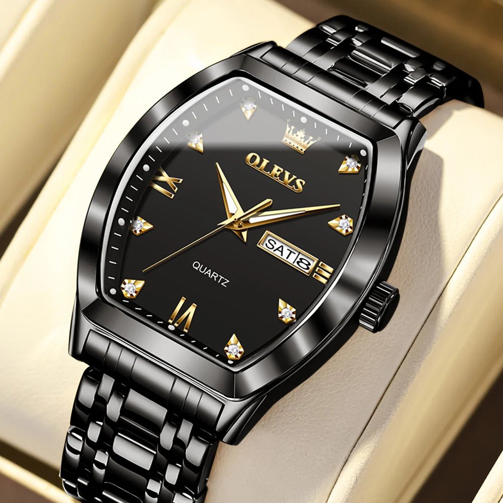 OLEVS Tonneau Quartz Homme - Kyoukaï