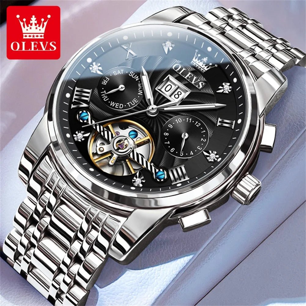 OLEVS Tourbillon Automatique Homme - Kyoukaï