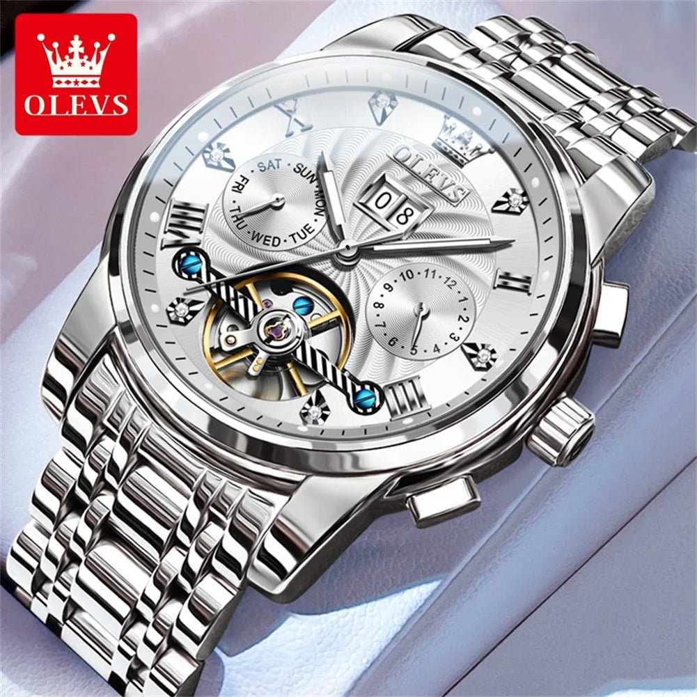OLEVS Tourbillon Automatique Homme - Kyoukaï
