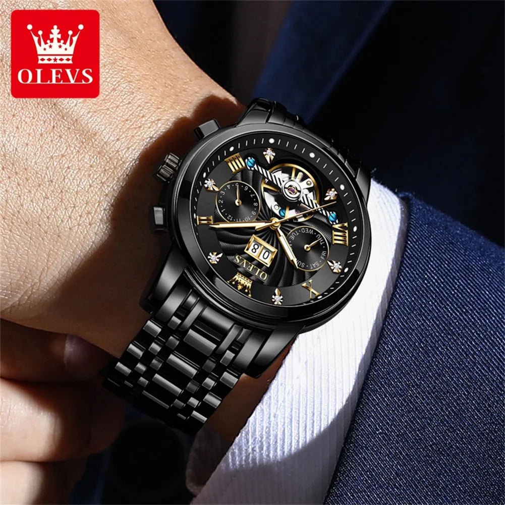 OLEVS Tourbillon Automatique Homme - Kyoukaï
