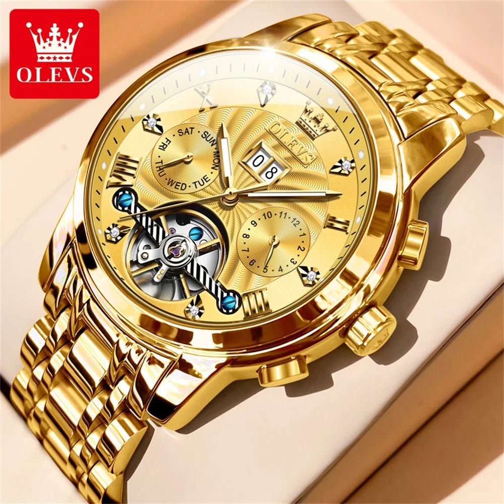 OLEVS Tourbillon Automatique Homme - Kyoukaï