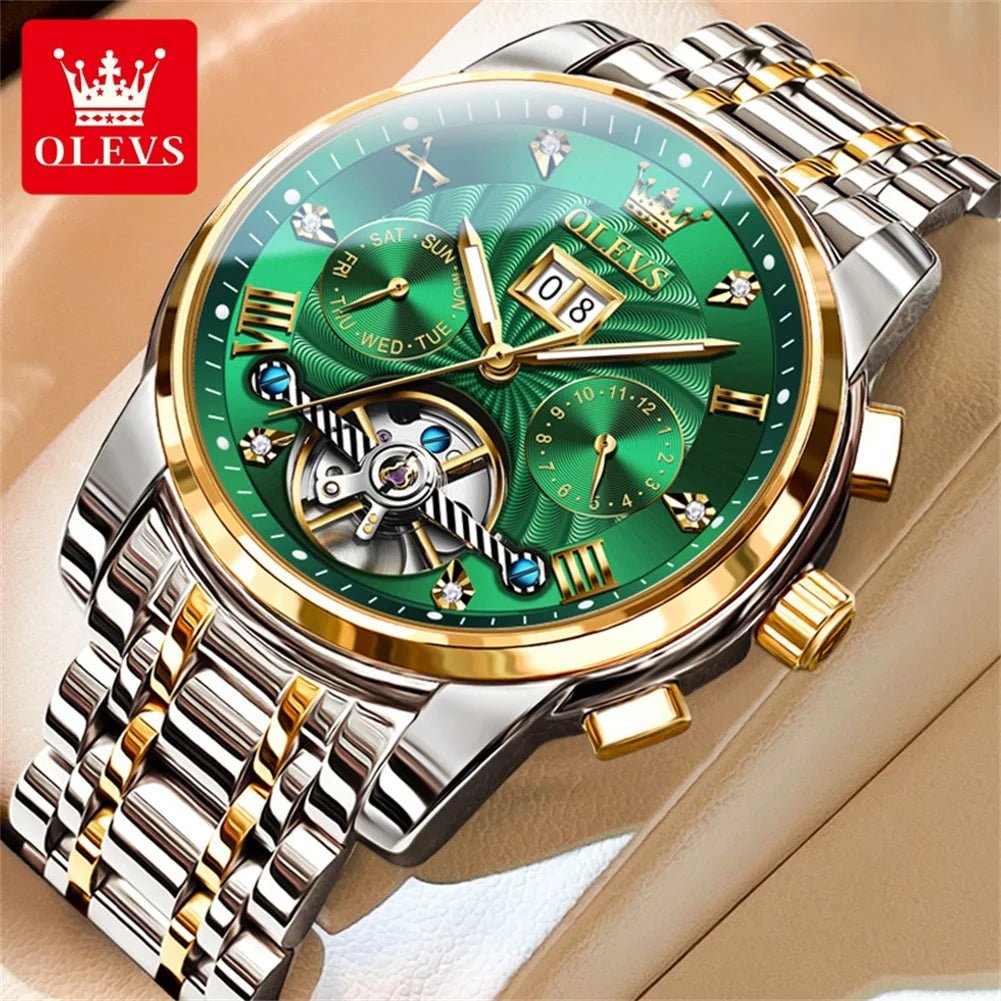 OLEVS Tourbillon Automatique Homme - Kyoukaï