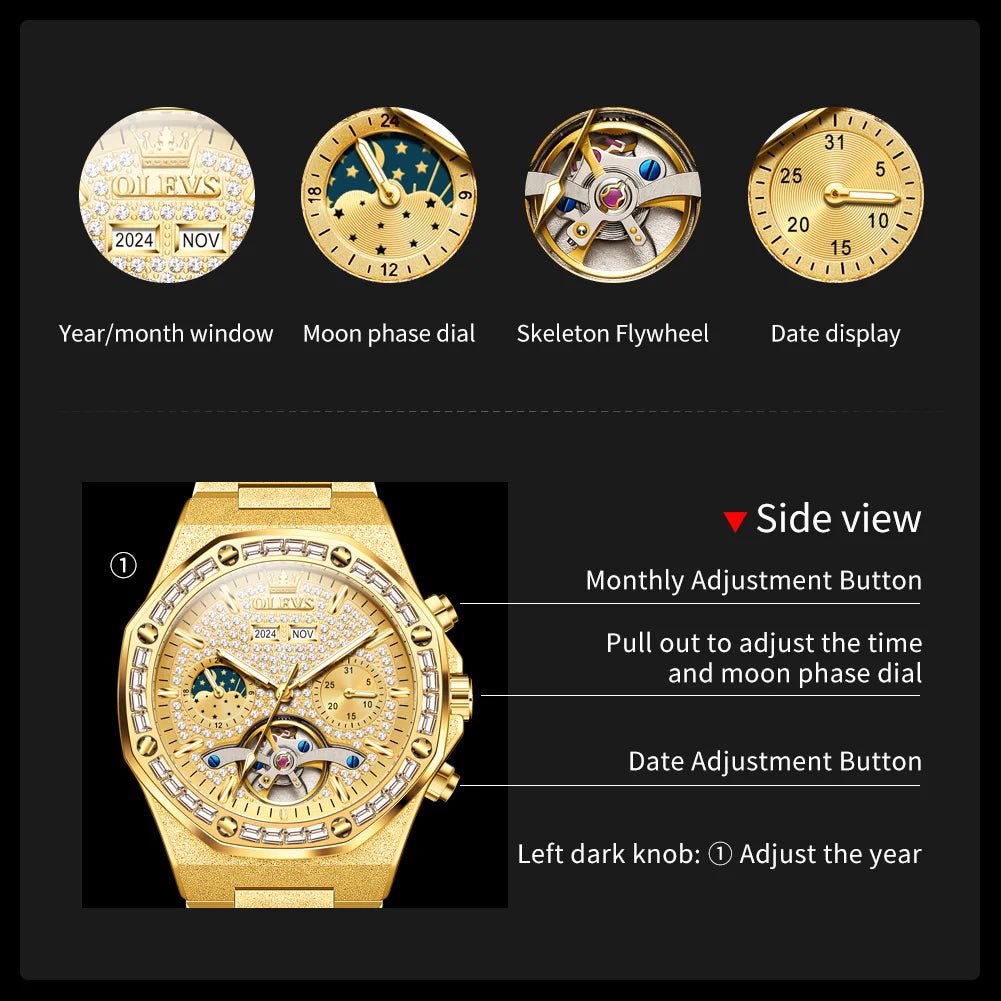 OLEVS Tourbillon Or Sport - Kyoukaï