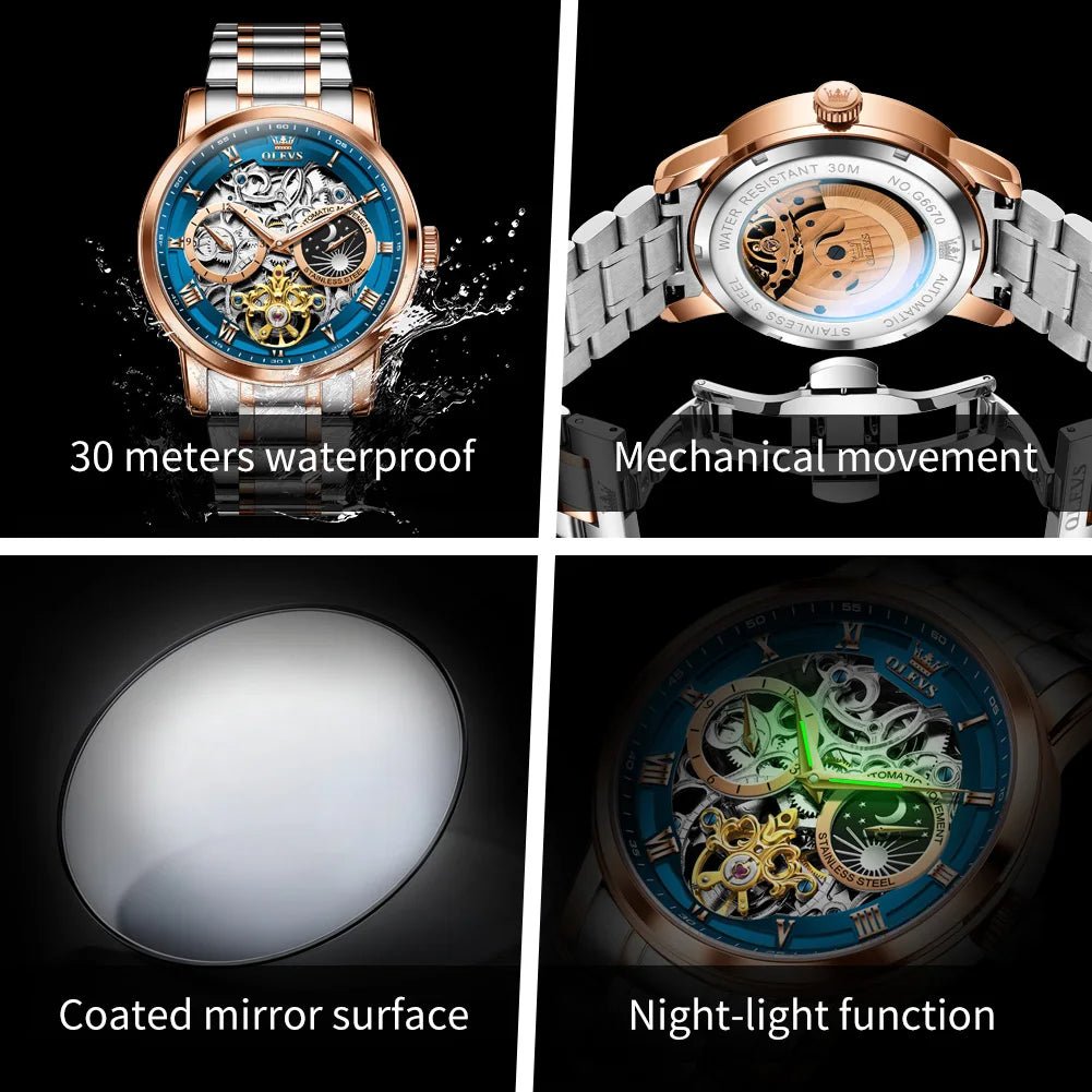 OLEVS Tourbillon Squelette Business - Kyoukaï