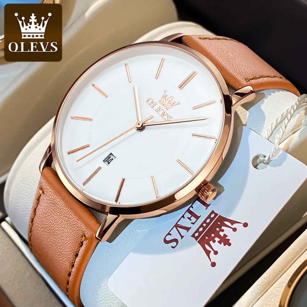 OLEVS Ultra-Fine Cuir Homme - Kyoukaï