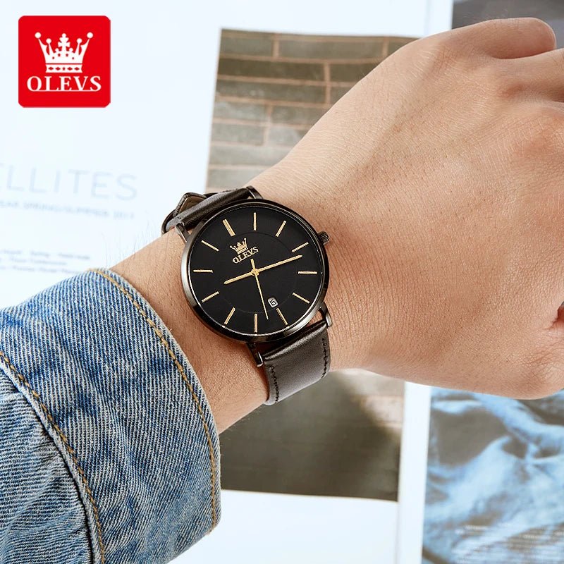 OLEVS Ultra-Fine Cuir Homme - Kyoukaï