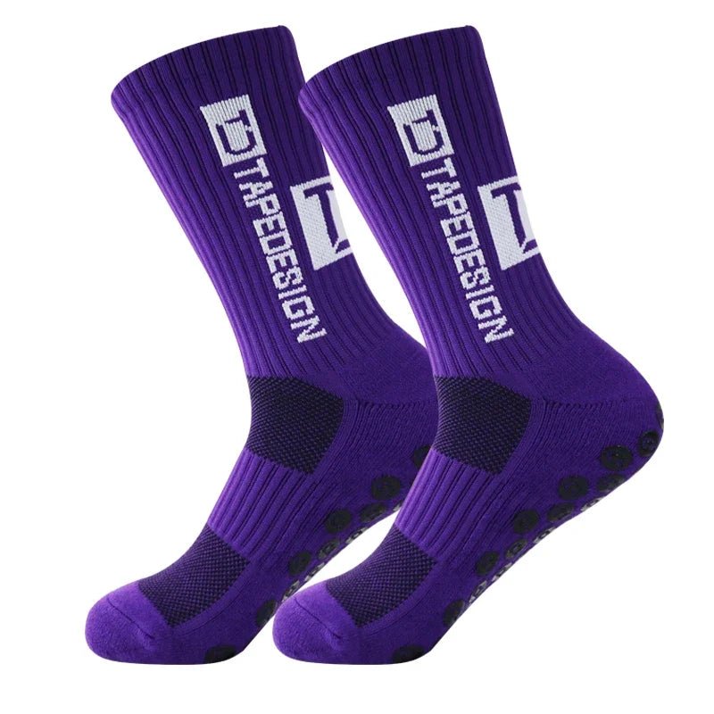 Professional Anti-slip Football Socks Men Women Non-slip Soccer Basketball Tennis Sport Socks Grip Cycling Riding Socks 1 Pair - Kyoukaï