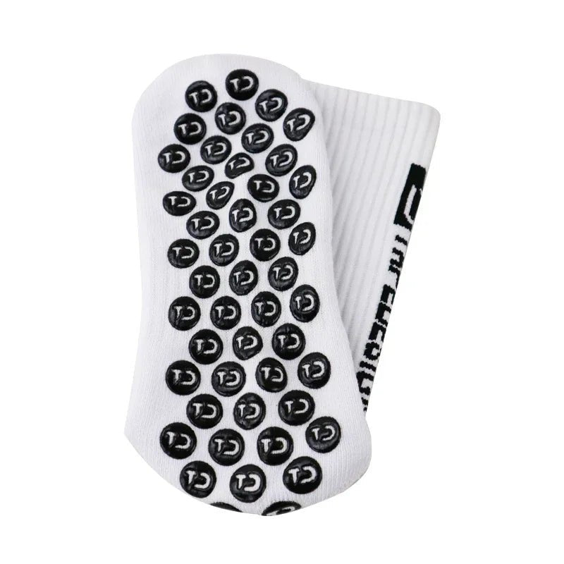 Professional Anti-slip Football Socks Men Women Non-slip Soccer Basketball Tennis Sport Socks Grip Cycling Riding Socks 1 Pair - Kyoukaï