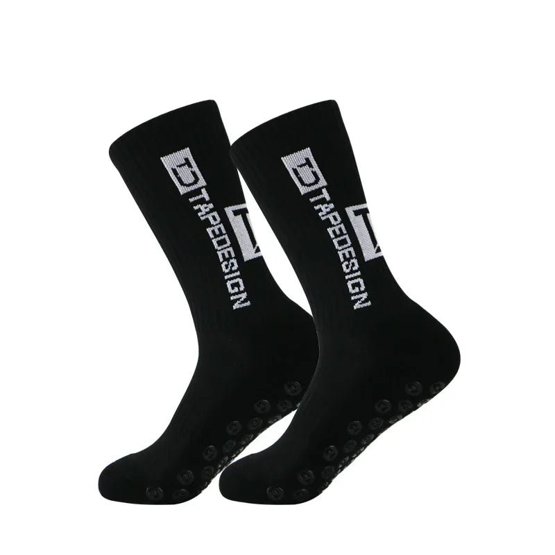 Professional Anti-slip Football Socks Men Women Non-slip Soccer Basketball Tennis Sport Socks Grip Cycling Riding Socks 1 Pair - Kyoukaï