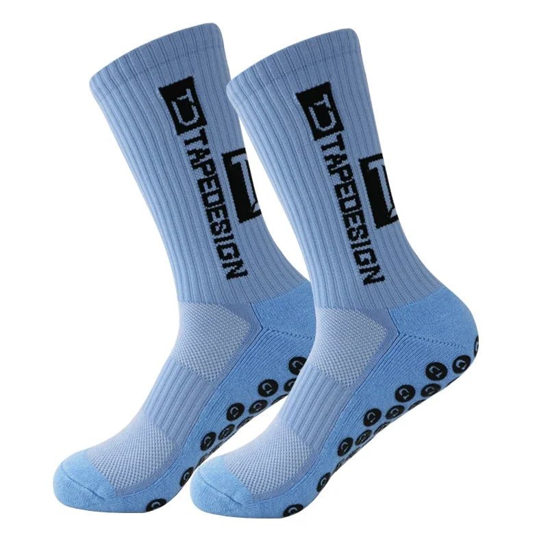 Professional Anti-slip Football Socks Men Women Non-slip Soccer Basketball Tennis Sport Socks Grip Cycling Riding Socks 1 Pair - Kyoukaï