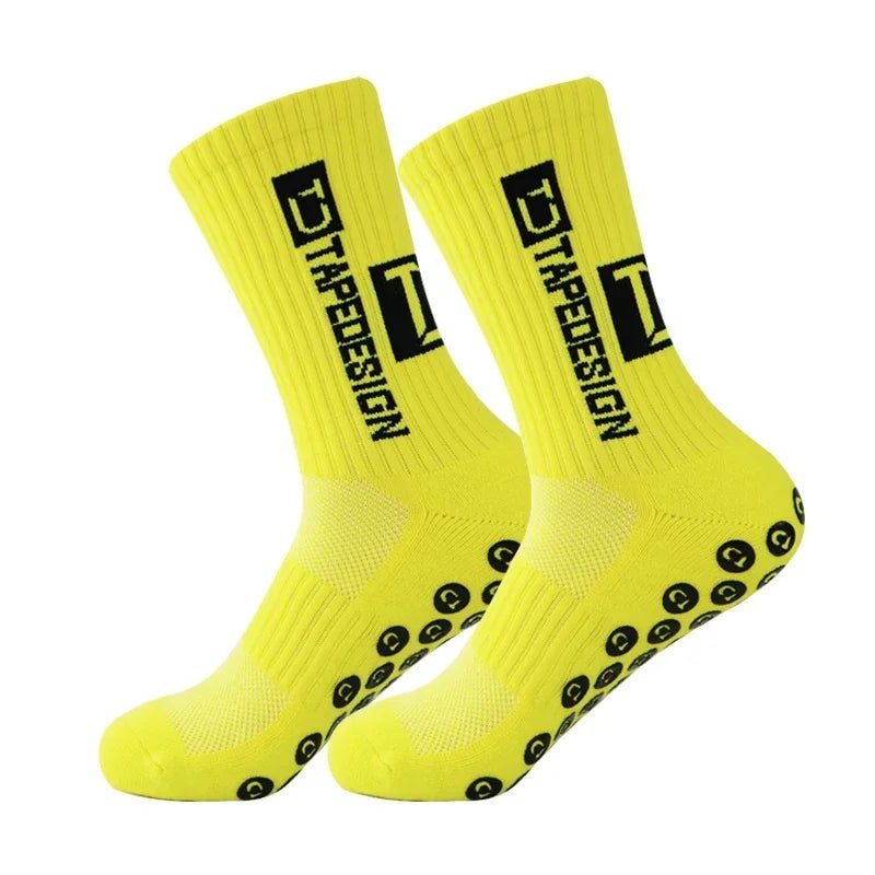 Professional Anti-slip Football Socks Men Women Non-slip Soccer Basketball Tennis Sport Socks Grip Cycling Riding Socks 1 Pair - Kyoukaï