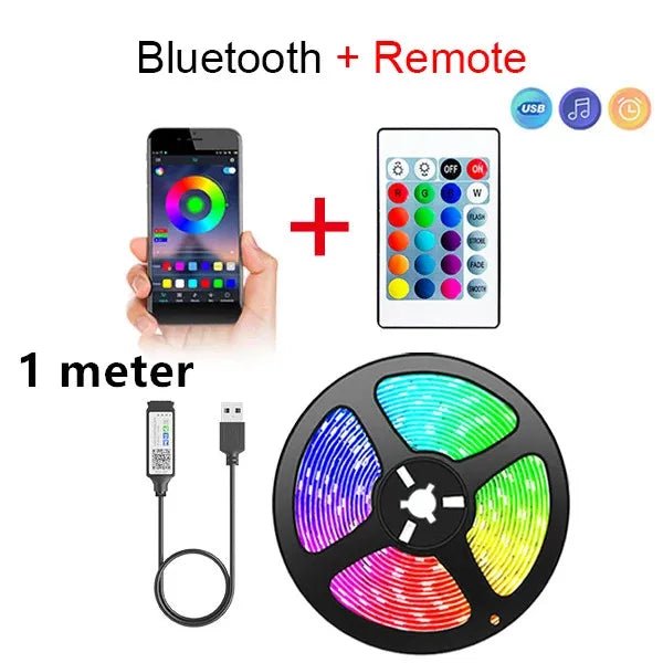 Ruban LED Bluetooth RGB - Kyoukaï