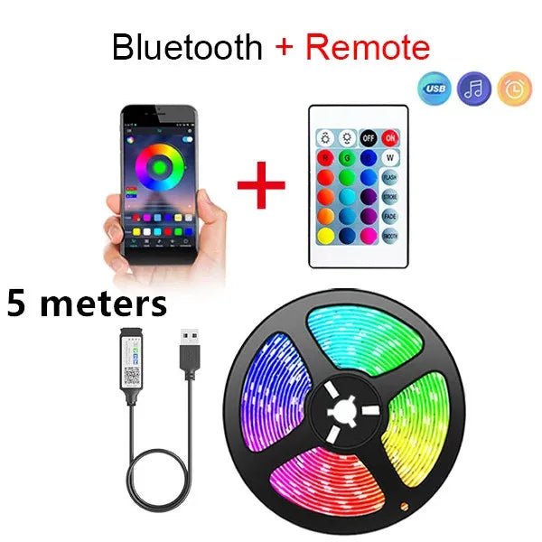 Ruban LED Bluetooth RGB - Kyoukaï