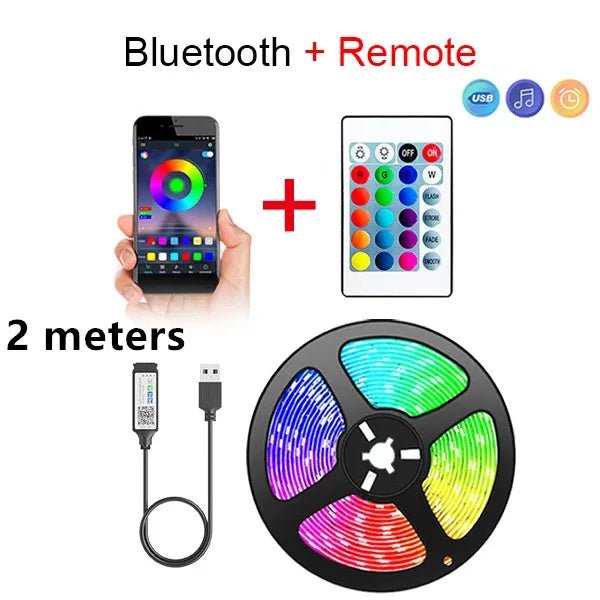 Ruban LED Bluetooth RGB - Kyoukaï