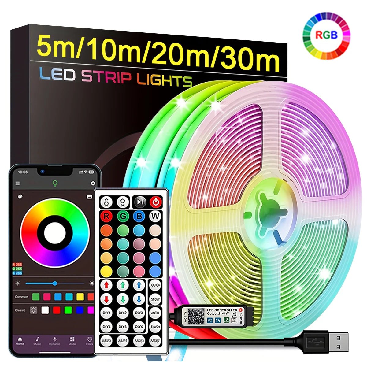 Ruban LED RGB app - Kyoukaï