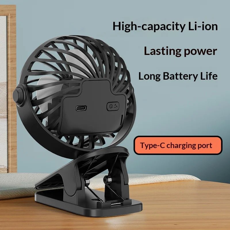 Ventilateur clip rechargeable - Kyoukaï