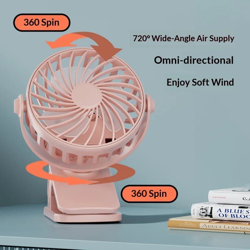Ventilateur clip rechargeable - Kyoukaï