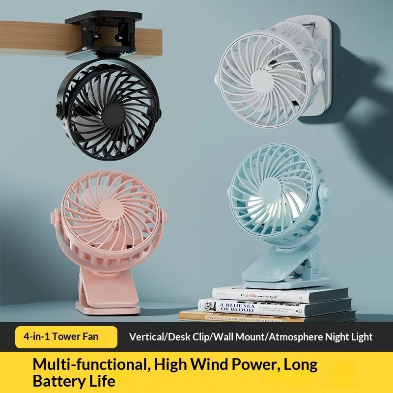Ventilateur clip rechargeable - Kyoukaï