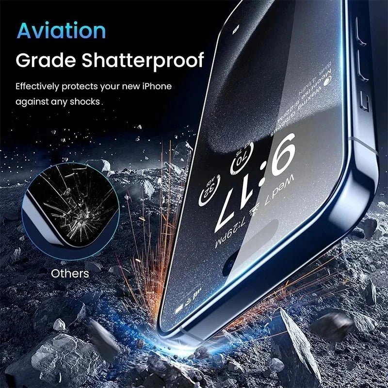 Verre anti-espion iPhone 17 - Kyoukaï