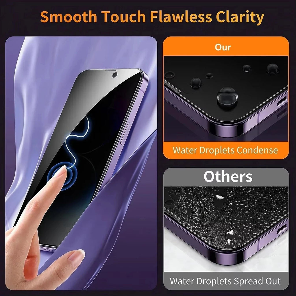 Verre anti-espion iPhone Privacy - Kyoukaï